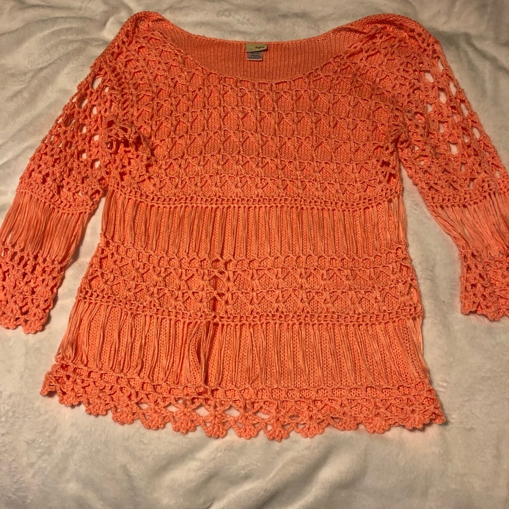 Daytrip open weave sweater